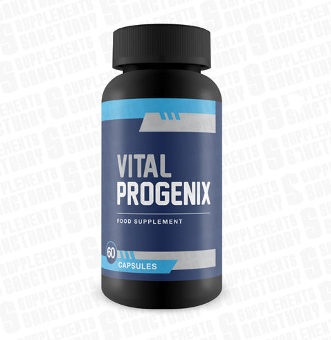 Vital Progenix Male Vitality Formula – L-Arginine, Long Jack & Zinc – 60 Capsules