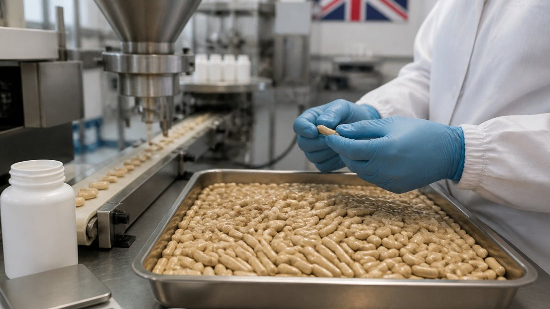 Benefits of UK Manufactured Vitamins: 2026 Guide