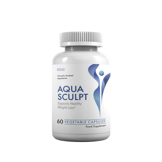 Aqua Sculpt Daily Water Balance & Metabolic Support – Chromium, Plant Extracts & Botanical Cofactors – 60 Vegetarian Capsules