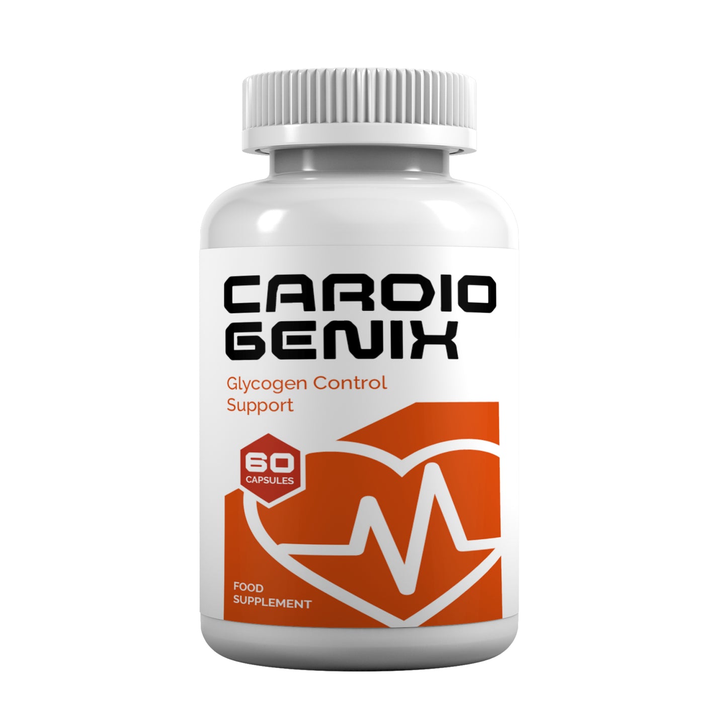 Cardio Genix – Glycogen Balance Support – Adaptogenic Botanical Complex – 60 Capsules