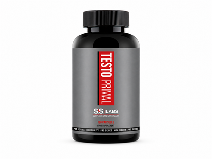 Testo Primal – Men’s Vitality Food Supplement | 120 Capsules- Prime Perfomance