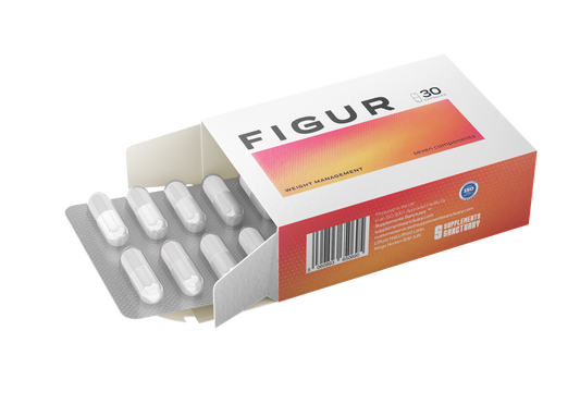 Figur Weight Management Formula – Natural Support for Appetite & Energy – 30 Vegan Capsules