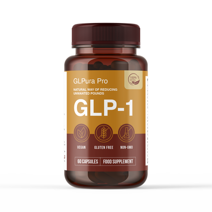 GLPura Pro Metabolic Support Formula – Chromium, Caffeine & Apple Cider Vinegar – 60 Vegan Capsules
