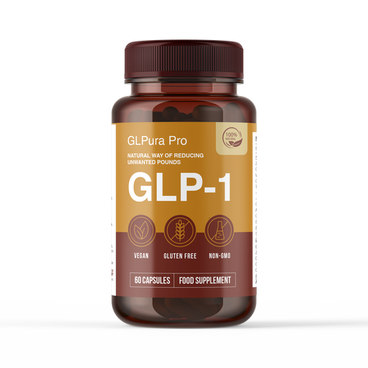 GLPura Pro Metabolic Support Formula – Chromium, Caffeine & Apple Cider Vinegar – 60 Vegan Capsules
