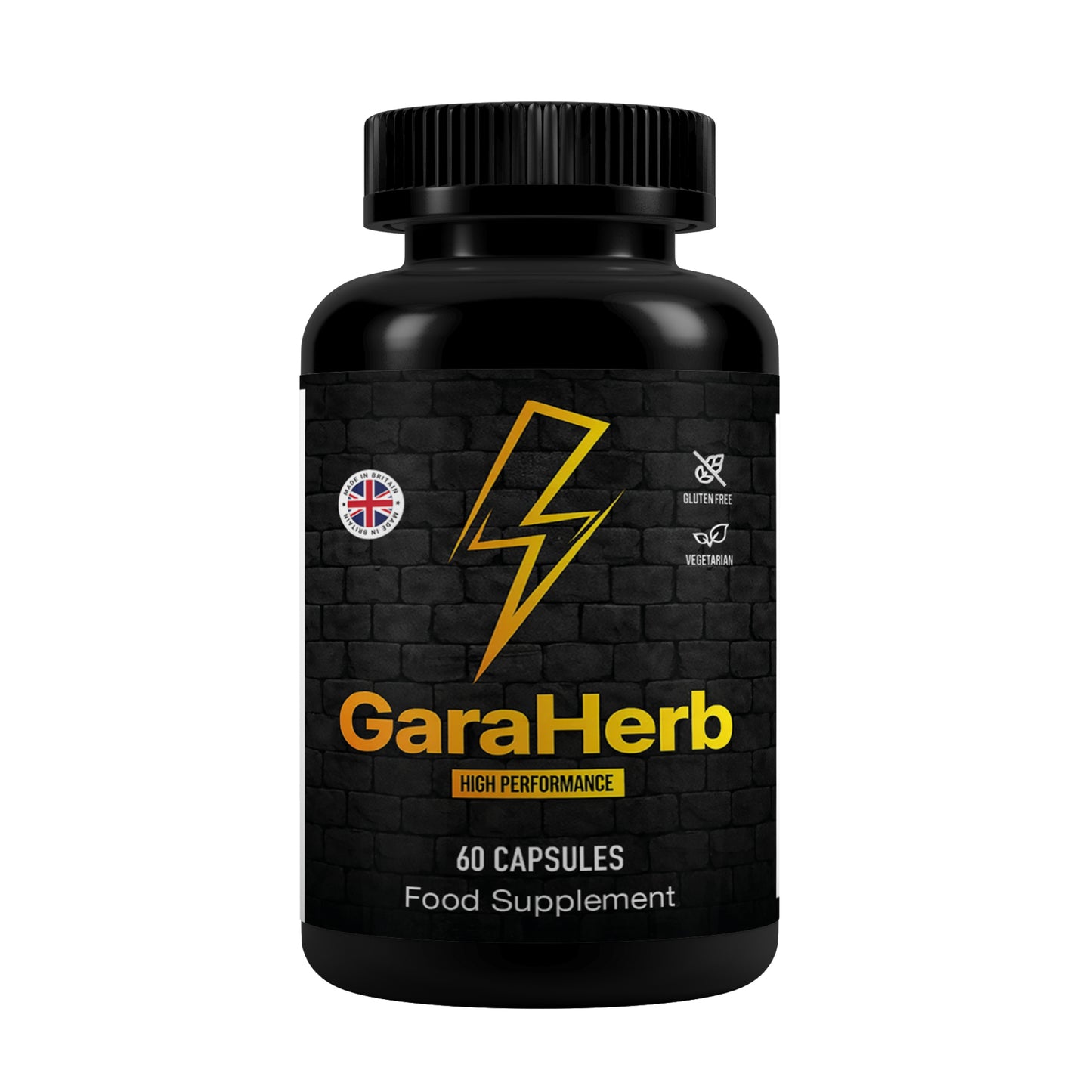 GaraHerb Metabolic Support – Chromium, Caffeine & Apple Cider Vinegar – 60 Capsules
