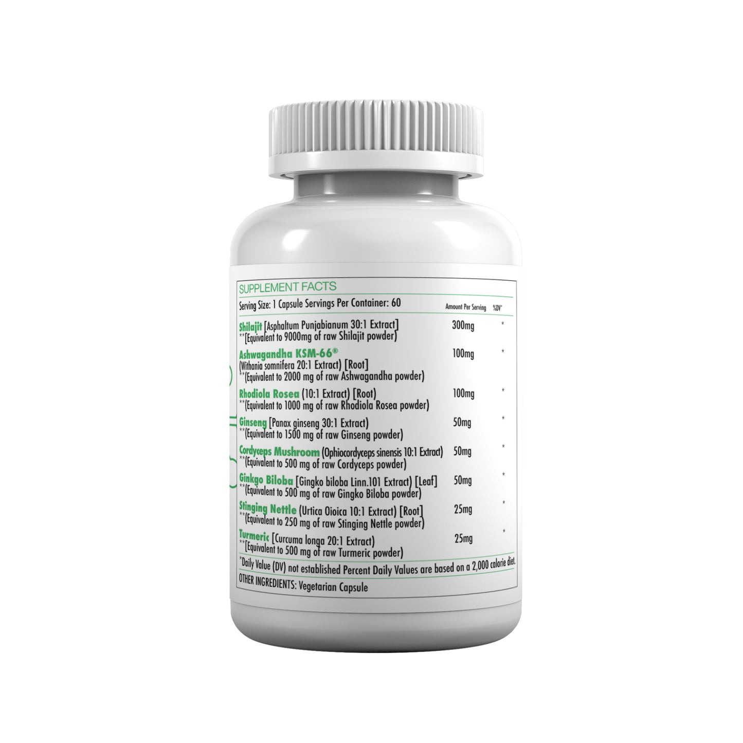 GlucoZen Glycogen Support – Shilajit, Ashwagandha KSM-66® & Adaptogen Complex – 60 Capsules