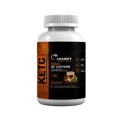 Leanify Caffeine & Guarana Food Supplement – 60 Capsules