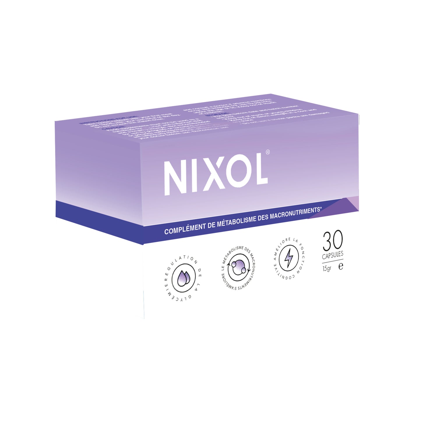NIXOL Macronutrient Metabolism Support – Natural Metabolic & Energy Support Supplements – 30 Vegan Capsules