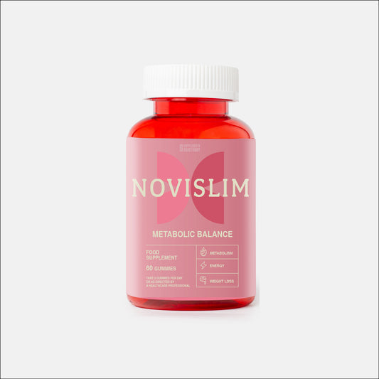 NOVISLIM Metabolic Balance Gummies – Apple Cider Vinegar & Green Tea – 60 Gummies