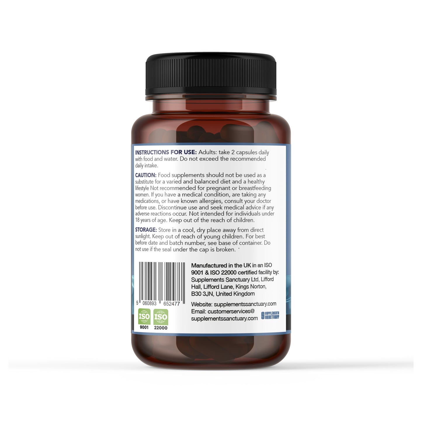 Prosixo™ – Prostate Support Complex – Aloe Vera, D-Mannose & Olive Leaf – 60 Capsules