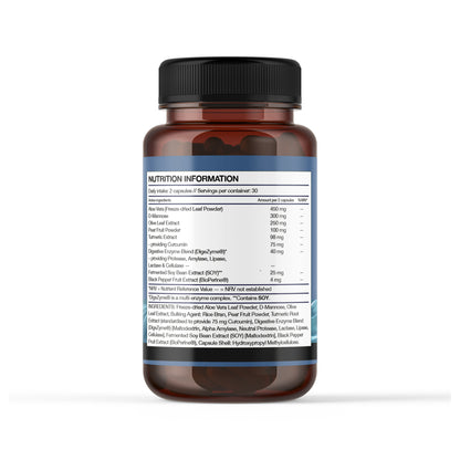 Prosixo™ – Prostate Support Complex – Aloe Vera, D-Mannose & Olive Leaf – 60 Capsules