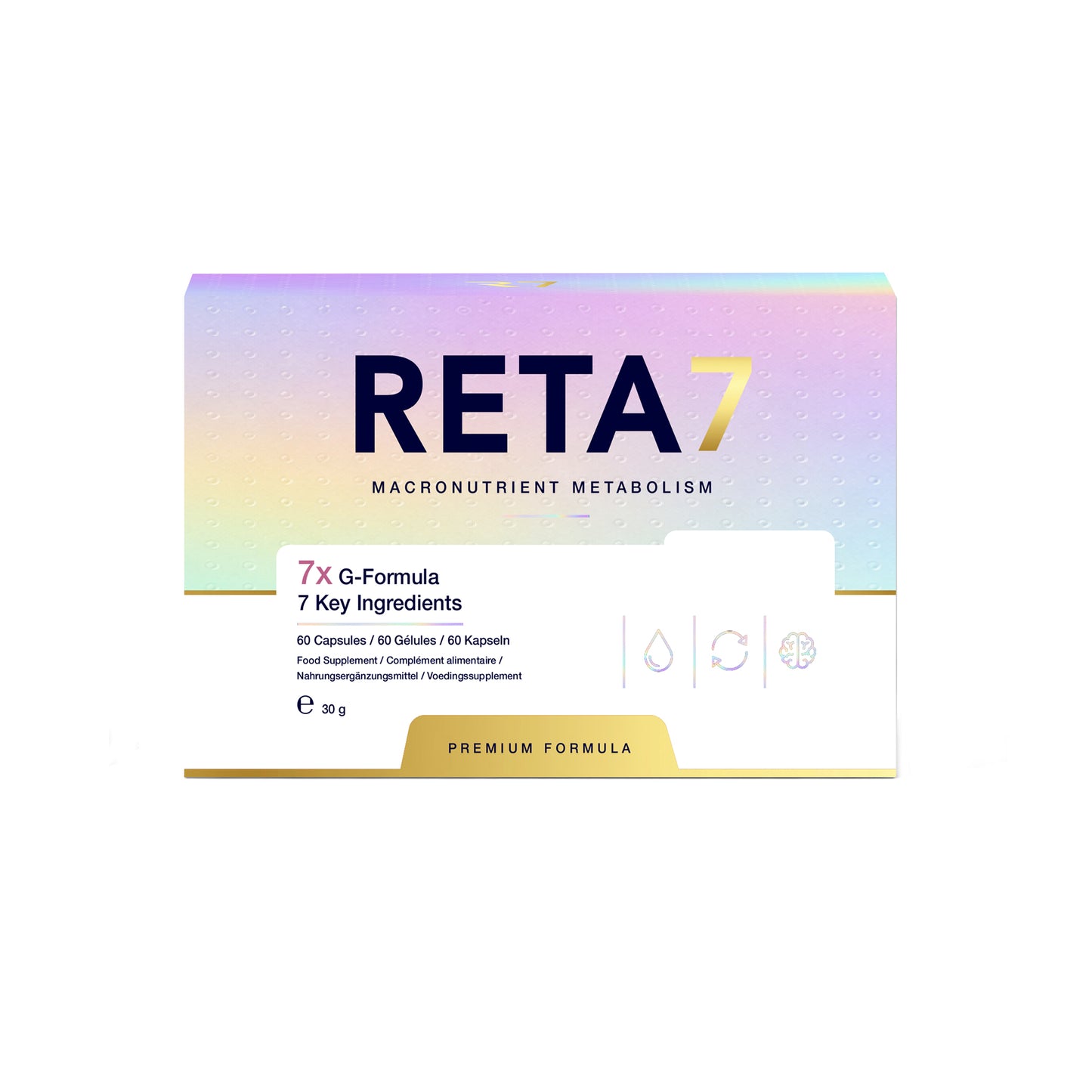 RETA7 G-Formula Food Supplement – 60 Capsules