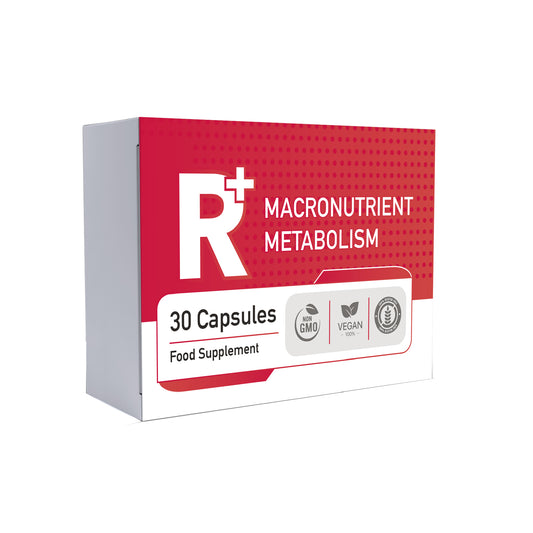R+ Macronutrient Metabolism – With Zinc, Chromium & Guarana – 30 Capsules