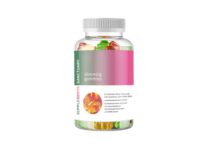 Slimming Gummies – Mixed Fruit Flavour Daily Support Gummies – 60 Servings