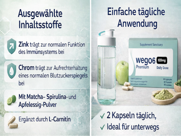 Wego6 Premium – 60 Capsules