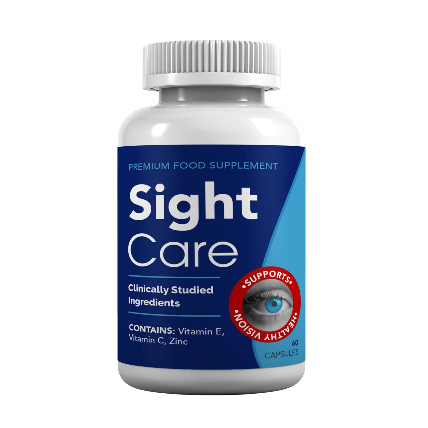 Sight Care Eye Support Formula – Lutein, Zeaxanthin, Bilberry & Zinc – 60 Capsules