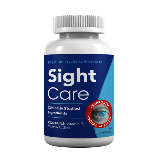 Sight Care Eye Support Formula – Lutein, Zeaxanthin, Bilberry & Zinc – 60 Capsules