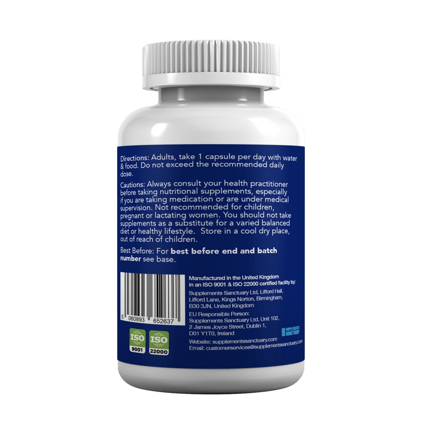 Sight Care Eye Support Formula – Lutein, Zeaxanthin, Bilberry & Zinc – 60 Capsules