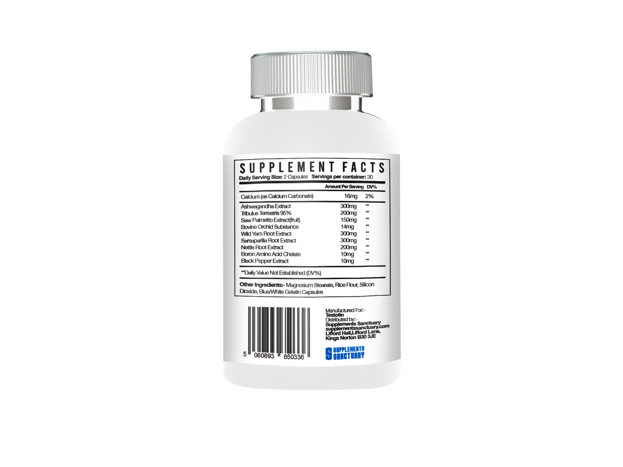 Testotin – Male Enhancement Matrix – 60 Capsules