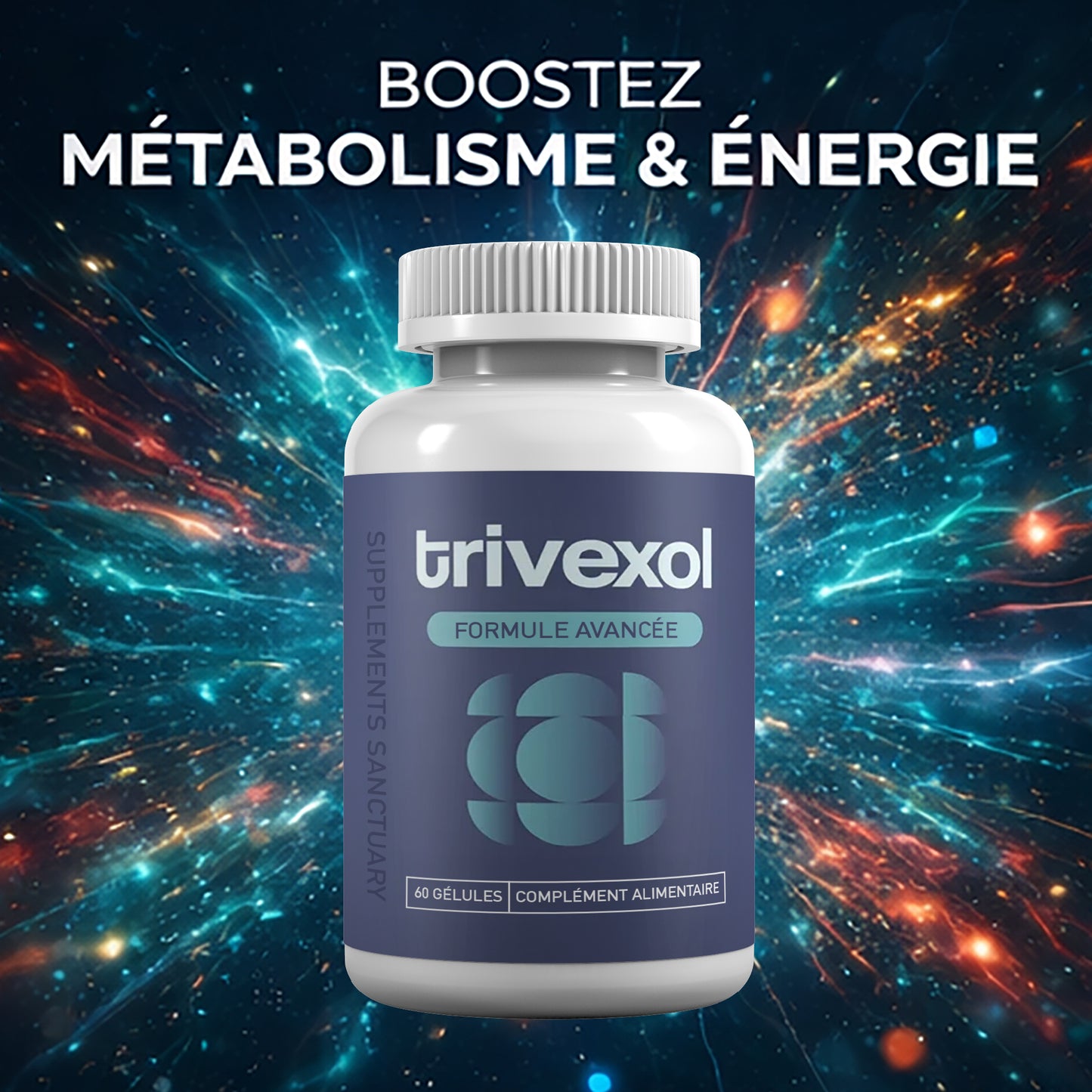 Trivexol Advanced Metabolic Formula – Chromium, Green Tea, Apple Cider Vinegar & Botanicals – 60 Capsules