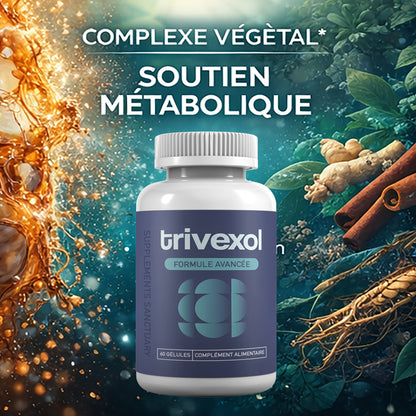 Trivexol Advanced Metabolic Formula – Chromium, Green Tea, Apple Cider Vinegar & Botanicals – 60 Capsules