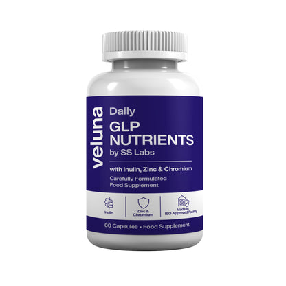 Veluna Daily GLP Nutrients by SS Labs – Food Supplement – 60 Capsules