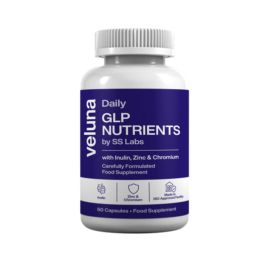 Veluna Daily GLP Nutrients by SS Labs – Food Supplement – 60 Capsules