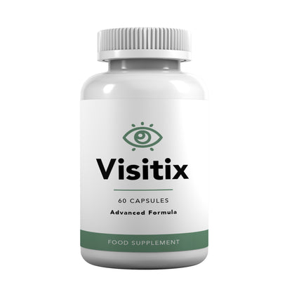 Visitix Vision Support Formula – Lutein, Zeaxanthin, Bilberry & Zinc – 60 Capsules