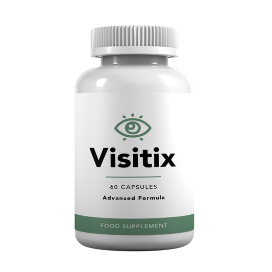 Visitix Vision Support Formula – Lutein, Zeaxanthin, Bilberry & Zinc – 60 Capsules