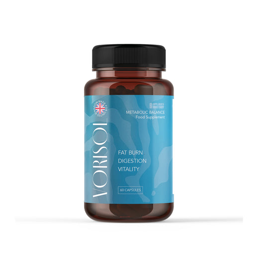 VORISOL Metabolic Balance – Green Tea, Apple Cider Vinegar & Chromium – 60 Capsules