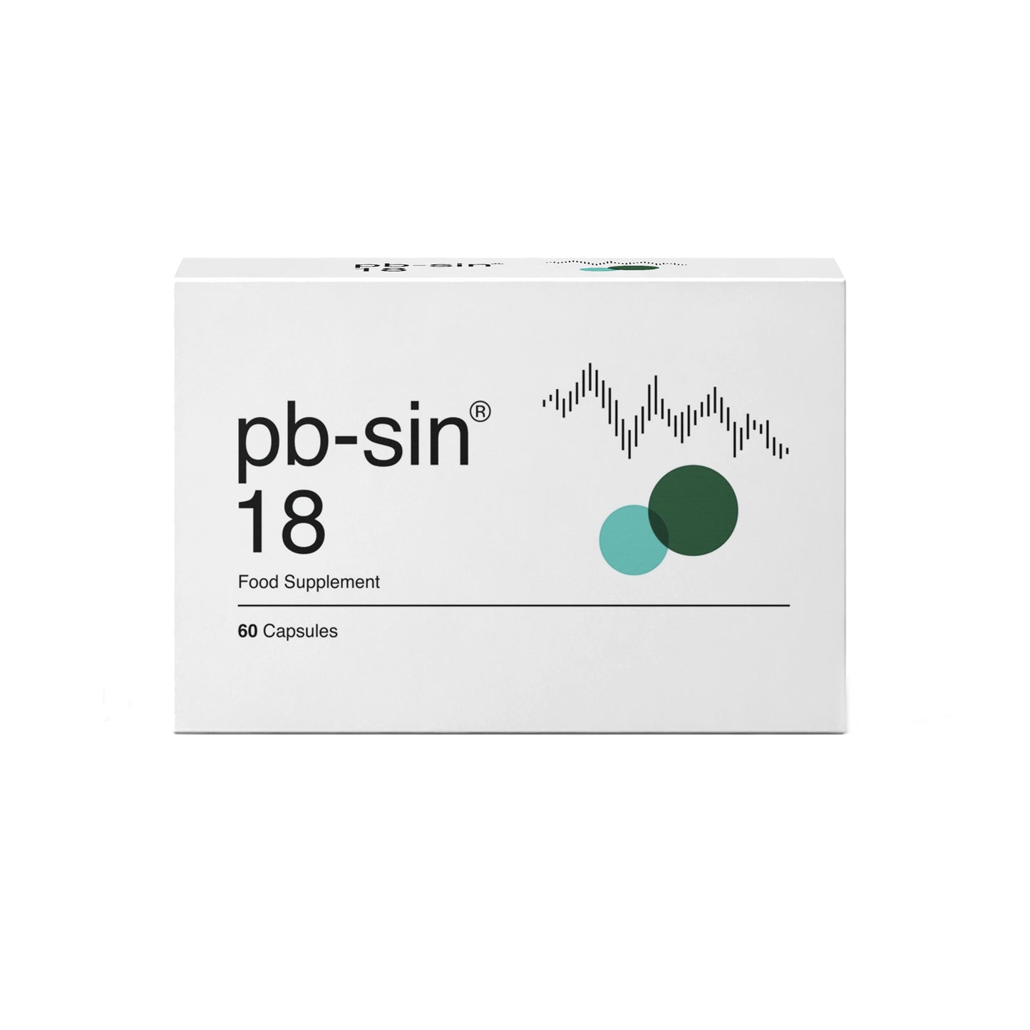 pb-sin 18 18 Probiotic & Prebiotic Complex | 10 Billion CFU | 60 Vegan Capsules